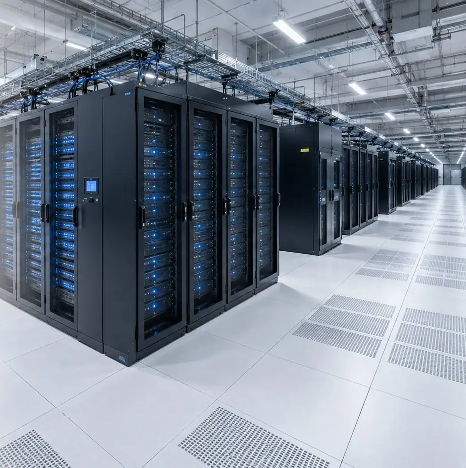 High-performance data centre hall